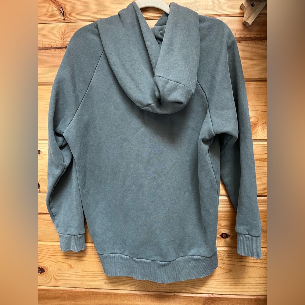 Vuori Restore Oversized Full Zip Hoodie Dusty Pine - Picture 2 of 5